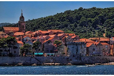 <a href="https://www.flickr.com/photos/croacia_/" target="_blank">Korčula, &copy; by Mario Fajt, on Flickr</a>